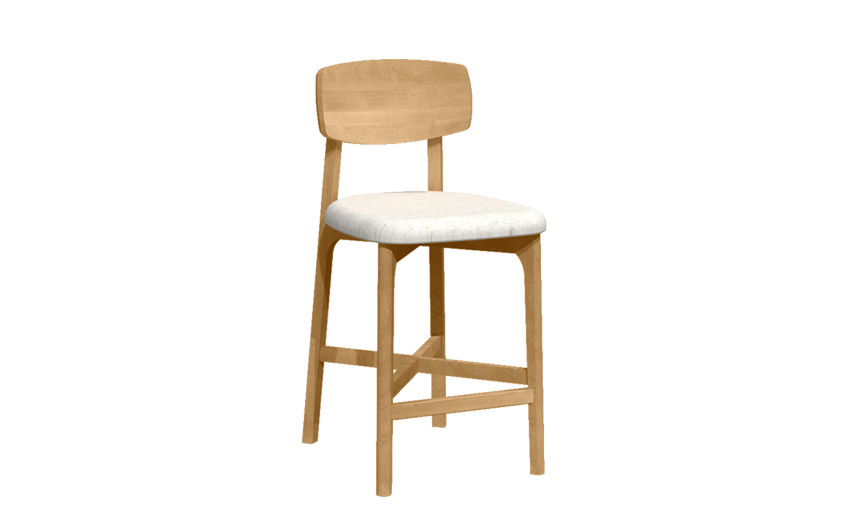 Red Oak Stool - BSFR-1910