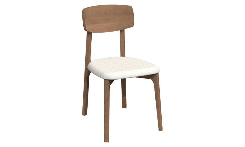 Walnut Chair - CW-1910
